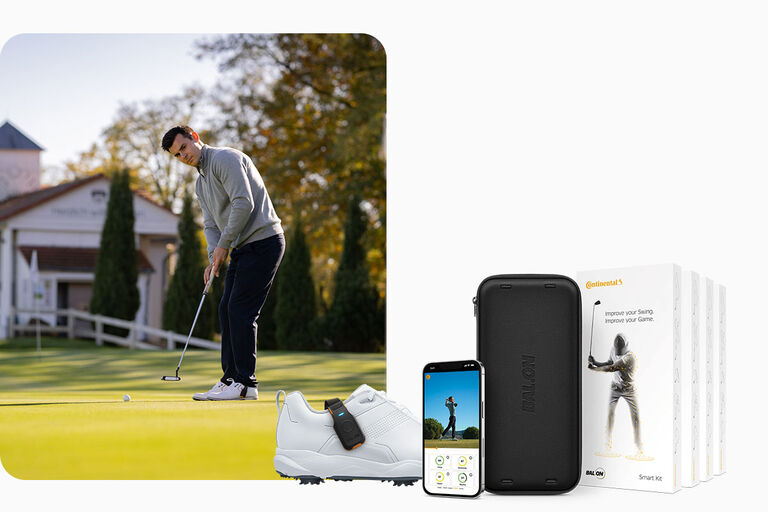 analyze golf weight shift with the BAL.ON heatmap